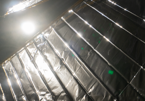 TX-2:MOONSHADOW sail detail as part of : REWILD at MAXXI; photo credit: Adriana Knouf