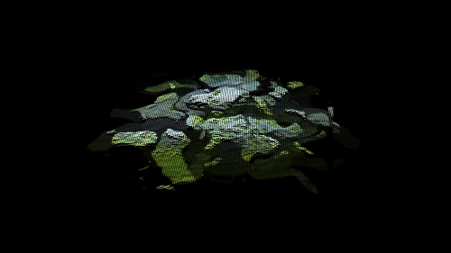 Still from video projected during the performance